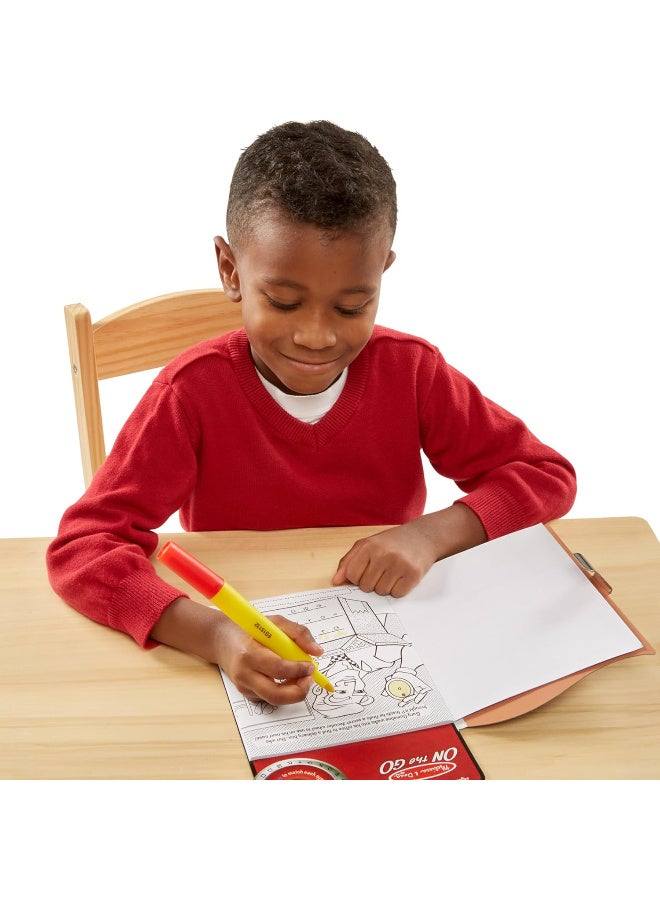 Melissa & Doug Secret Decoder Activity Book – Magic-Reveal Coloring, Decoder Wheel & Marker – Ages 7+ - Image 4