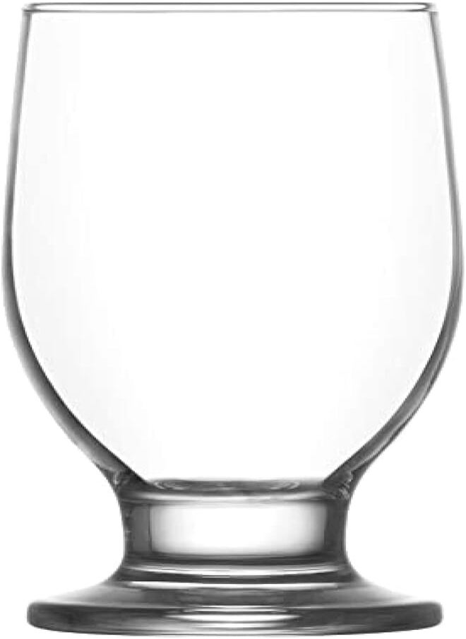 LAV LAV RENA Glass / 305 cc - 10.25 Oz / 6 Pcs/Elegant design, Trusted Brand, attractive shape of smoothies, Juices, Cocktails/High Quality Materials 