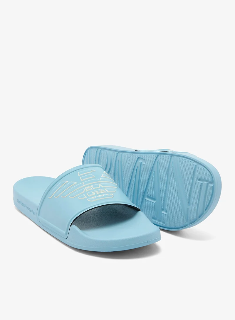 EMPORIO ARMANI  Casual Logo Slide for Men | Best Price UAE