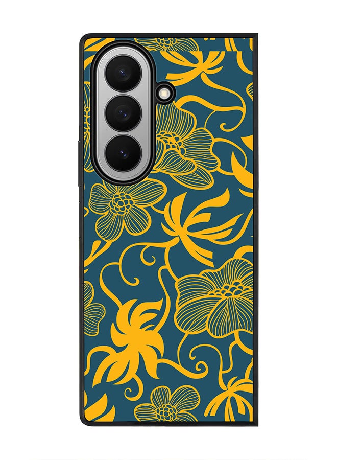 Stylizedd For Samsung Galaxy Z Fold7 Case,Slim fit Camera Protection, Shockproof Thin Phone cover  - Euro Pattern