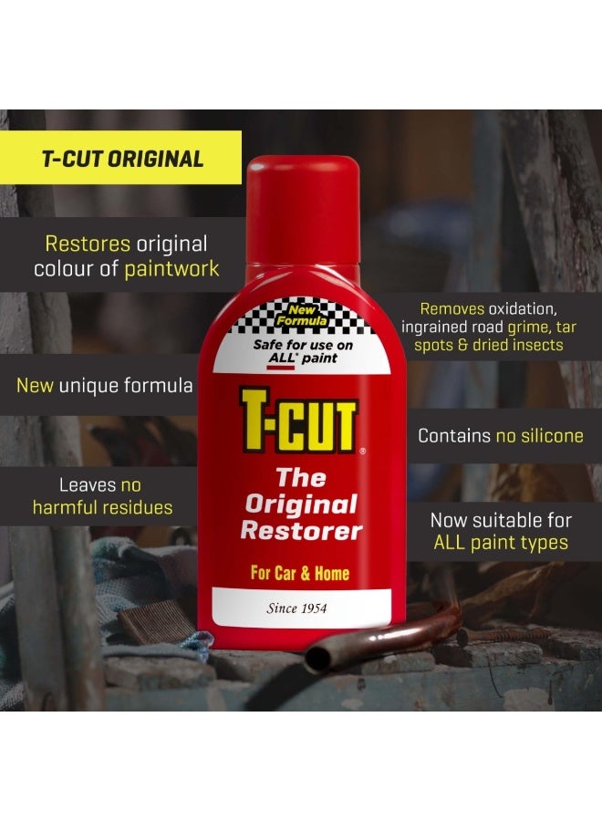 T-Cut The Original Restorer 350ml - Safe For Use On All Paint - Image 3