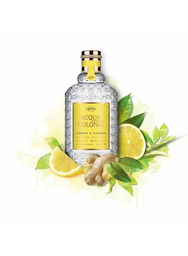 4711 Acqua Colonia Lemon and Ginger Eau de Cologne Spray, 5.7 Ounce - Image 4