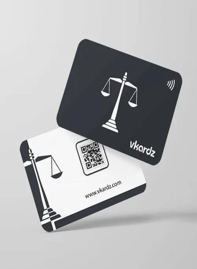 vKardz - Professional NFC Card & Smart Contactless Digital Business Card (Lawyer:04) - Image 1