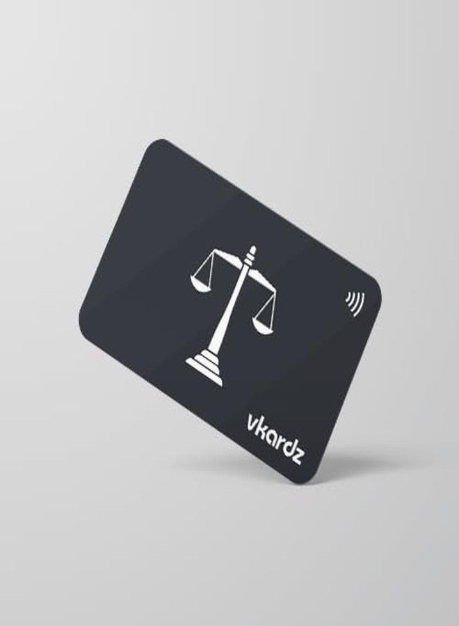 vKardz - Professional NFC Card & Smart Contactless Digital Business Card (Lawyer:04) - Image 2