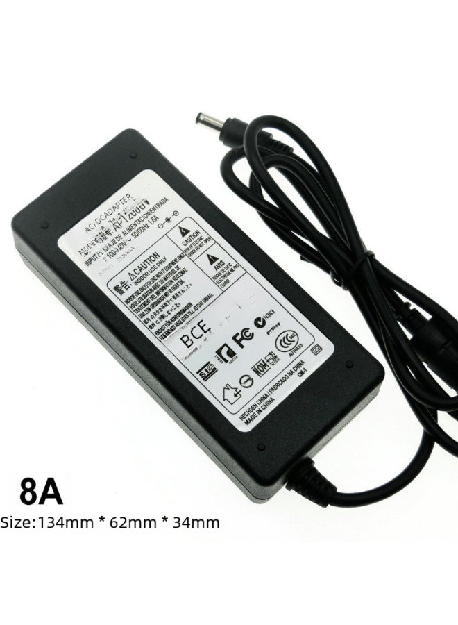 12v1a 2a 3a 5a 6a 8a 10a Led Strip Power Supply Adapter Surveillance Power-Color:12V10A-Length:US Gauge - Image 4