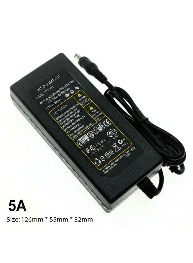 12v1a 2a 3a 5a 6a 8a 10a Led Strip Power Supply Adapter Surveillance Power-Color:12V10A-Length:US Gauge - Image 2