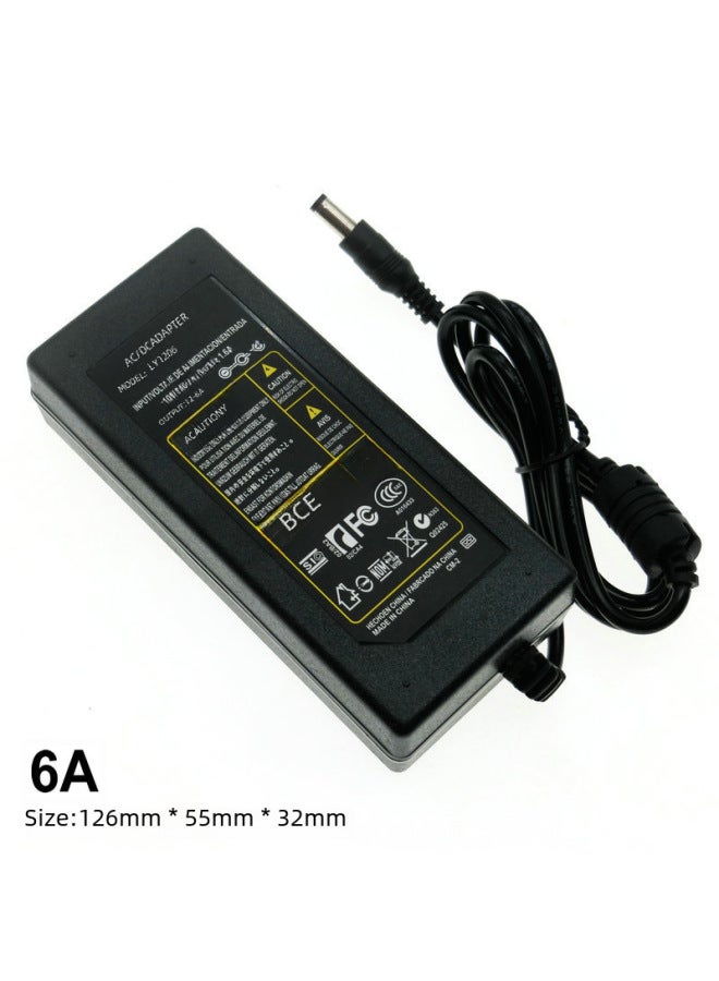 12v1a 2a 3a 5a 6a 8a 10a Led Strip Power Supply Adapter Surveillance Power-Color:12V10A-Length:US Gauge - Image 3