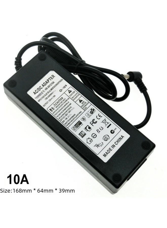12v1a 2a 3a 5a 6a 8a 10a Led Strip Power Supply Adapter Surveillance Power-Color:12V10A-Length:US Gauge - Image 5