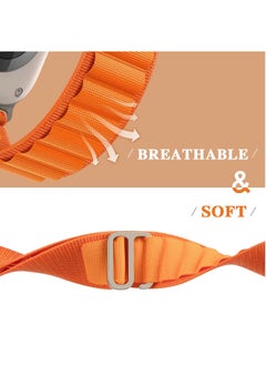BORTONY Alpine Loop Compatible with Apple Watch Band 38mm 40mm 41mm for Women Men Rugged G-Hook and Adjustable Sport Watch Band for iwatch Ultra SE Series 8 7 6 5  - Image 3