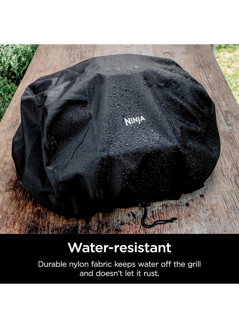 Ninja Ninja XSKCOVER Premium Outdoor Cover Compatible Woodfire Grills OG700 Series WaterResistant AntiFade Fabric Lightweight Black 19 x 24 x 13  - Image 4