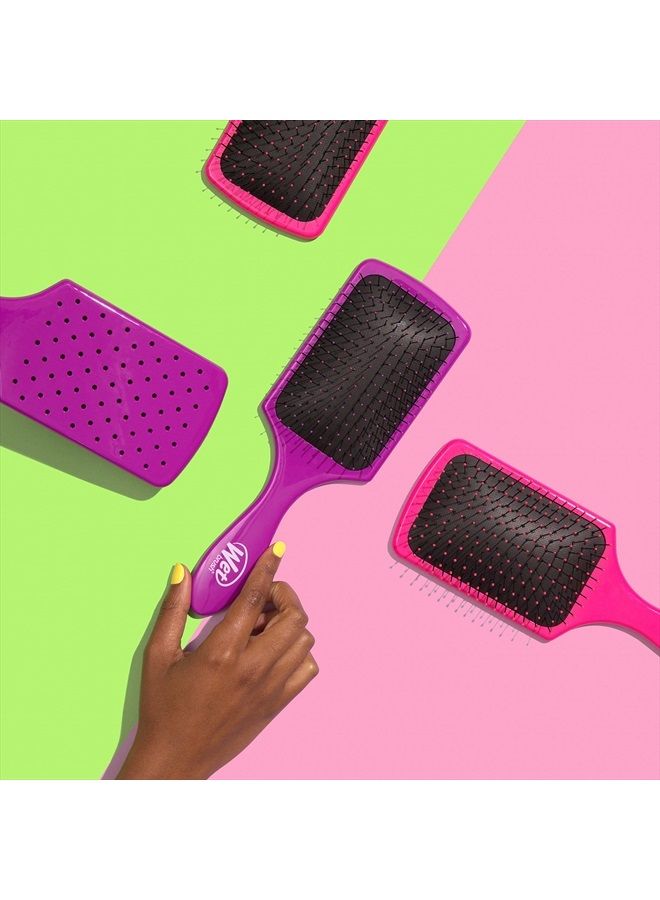 Wet Brush Paddle Detangler Brush, Purple, 1 Count - Image 5