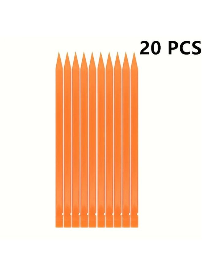 20 Pcs Orange Nylon Spudger Pry Tools For iPhone Screen Repair Opening Kit - Image 1