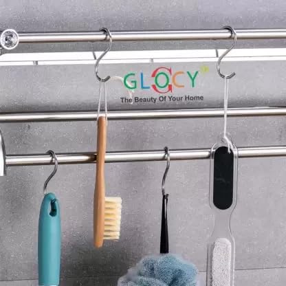 GLOCY Stainless Steel S Hooks Multipurpose Use for Hanging Kitchen ToolsWardrobe SolutionsBathroom AccessoriesPlant containers Holder - Image 4