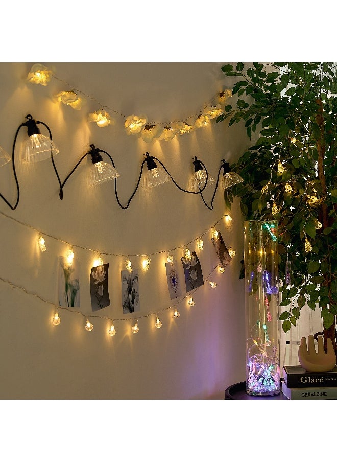 Home Box Luna 10 LED Warm White Photo Clip String Light  - Image 5