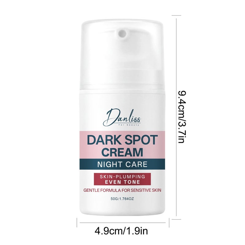 Danliss Night Cream for Dark Spot Corrector 50g - Vacuum-press formula for sensitive skin, plumping, brightening, and fading dark spots - Image 5
