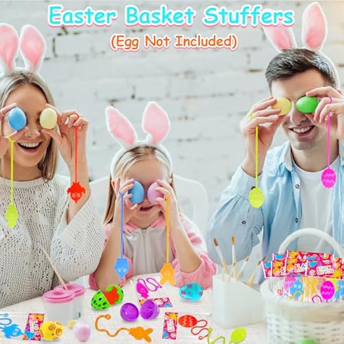 Leetous Easter Sticky Hands for Kids (42 Pack) - Image 5