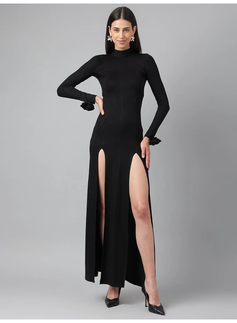 OHSOFLY Women’s Maxi Dress with Side Slit – Elegant Full-Length Dress for Women, Perfect for Parties, Vacations, Date Nights, Evening Events, Weddings, Beach Outings and Everyday Fashion