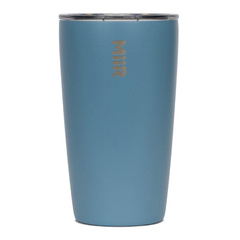 MiiR Tumbler, 12oz Insulated Stainless Steel with Press Fit Slide Lid – Splash Proof Design, Holds Hot & Cold Beverages, Stylish & Functional Cup Holder Compatible - Image 1