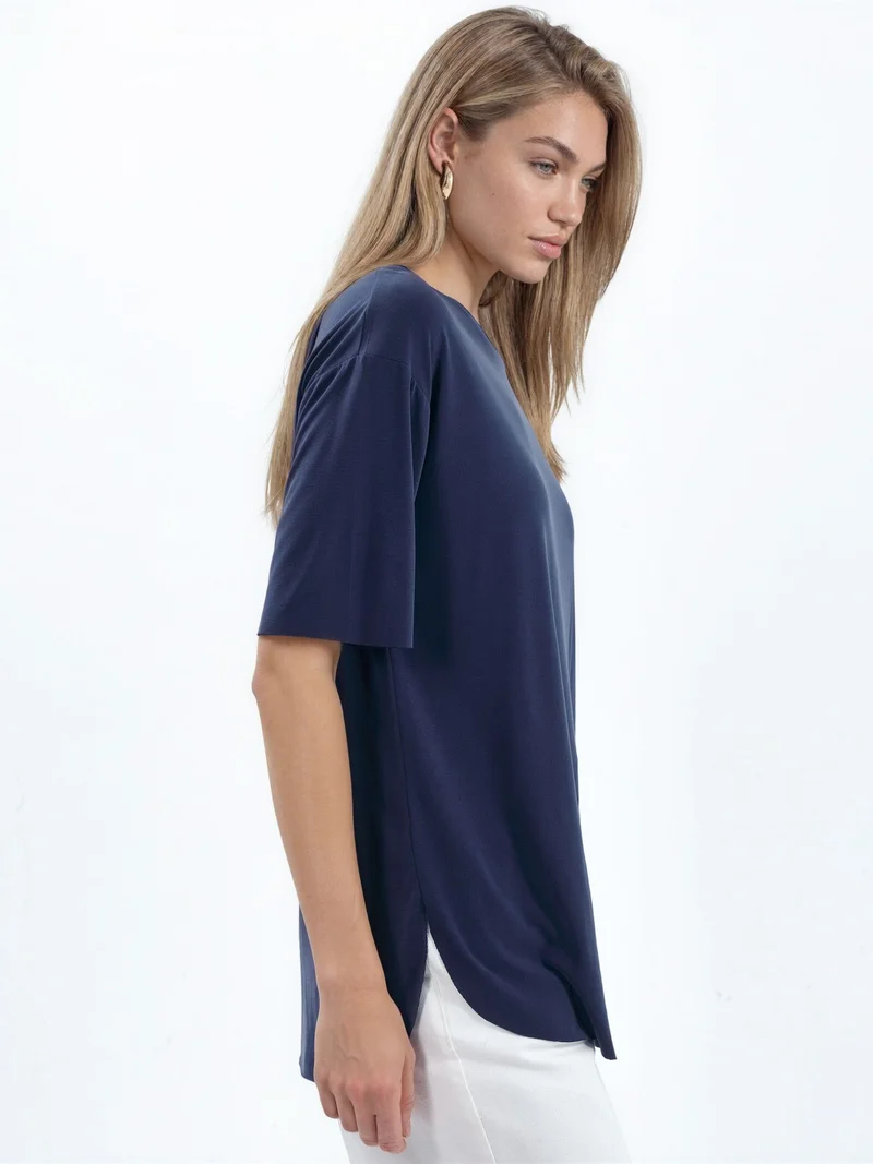 بوسيم BUSEM Loose Fit Crew Neck T-Shirt