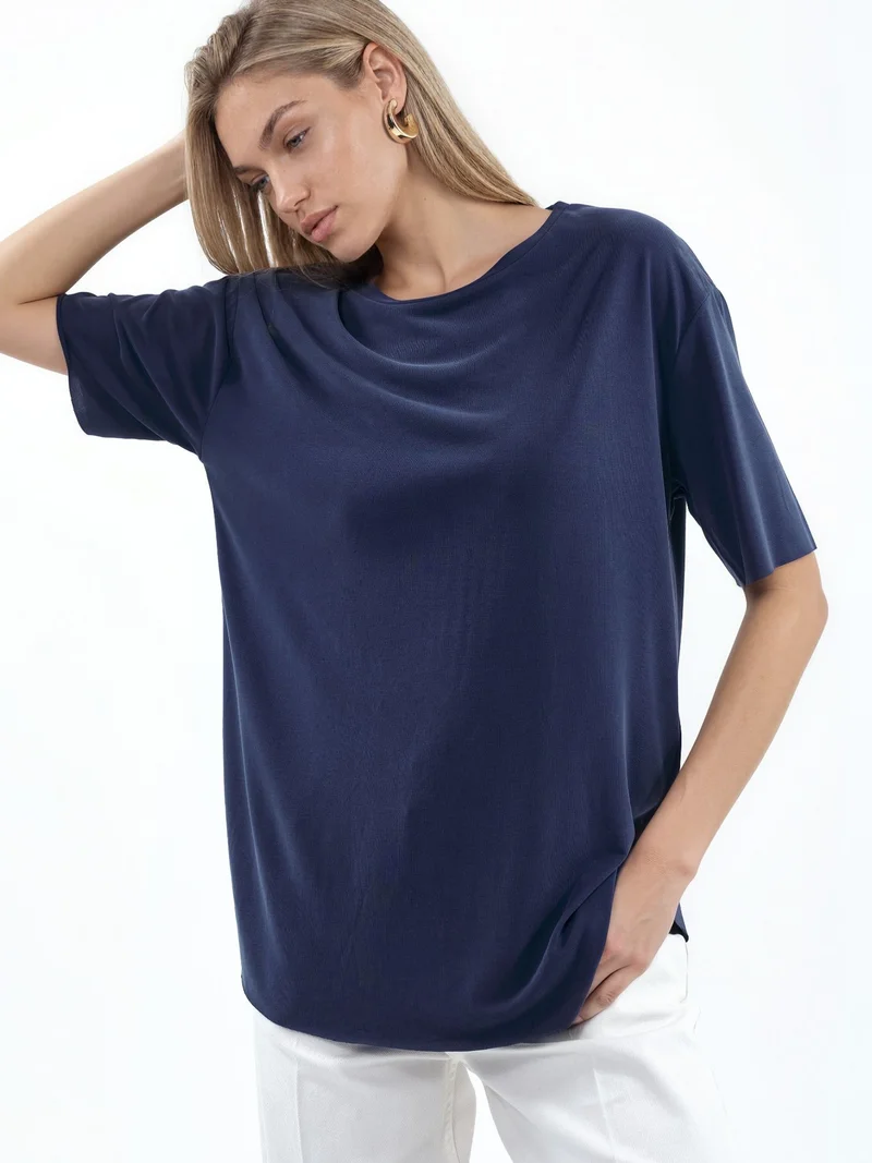 بوسيم BUSEM Loose Fit Crew Neck T-Shirt