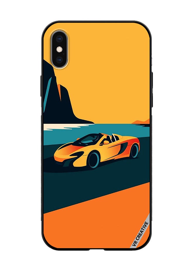 VR CREATIVE Protective Case Cover For Apple iPhone XS Max Mclaern 720 Design Multicolour - Image 1