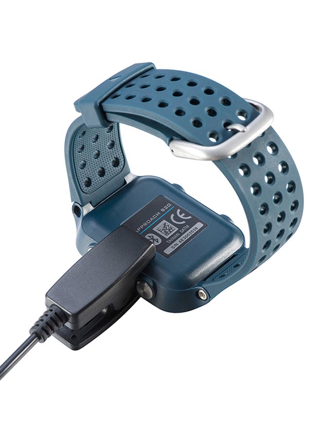 كابل شاحن USB للساعات الذكية مع ملقط تثبيت أسود - Image 4
