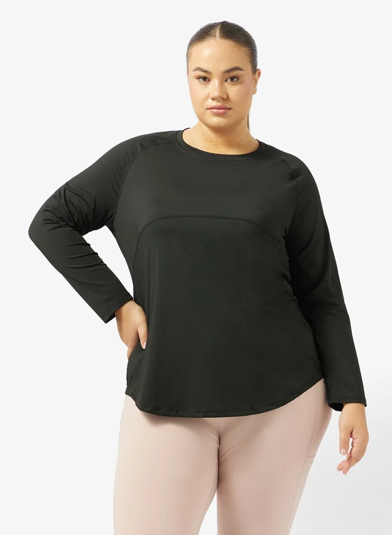 FRWD FRWD Plus Soft Touch Seam Detail T-shirt