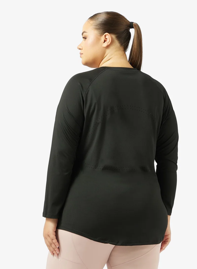 FRWD FRWD Plus Soft Touch Seam Detail T-shirt