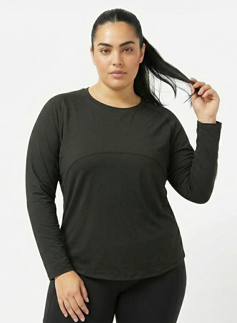 FRWD Plus Soft Touch Seam Detail T-shirt - Image 1