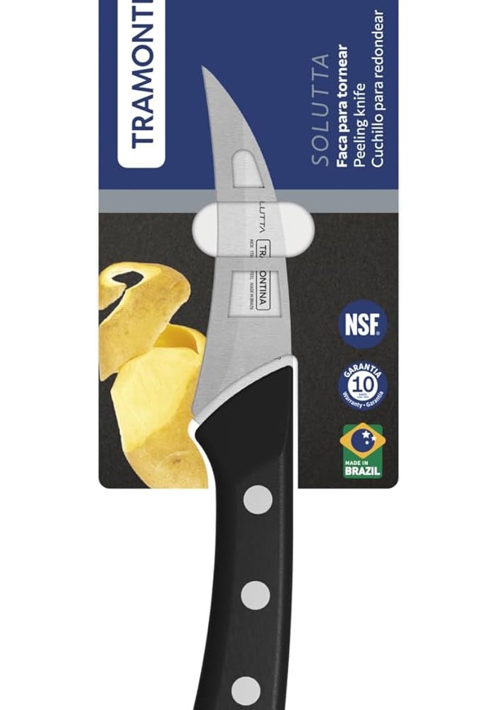 Tramontina Solutta Paring Knife, 7.5 cm - Kitchen Knife and Peeler - Image 3