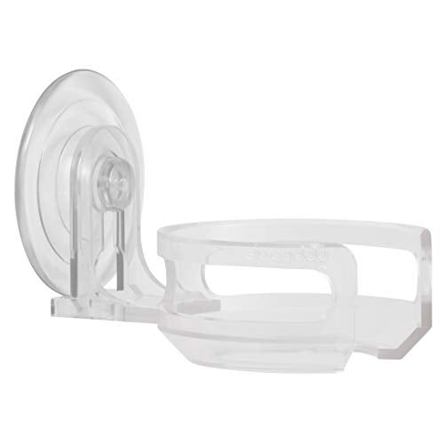 SipCaddy The Original SipCaddy Shower Beer & Bath Wine Holder | Portable Drink Cupholder | Shower Caddy | Beer, Wine, Shampoo Holder | American-Made Suction Cup | Clear - Image 4