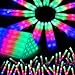 SHQDD 46PCS Foam Glow Sticks Foam Light Up Sticks with 3 Modes Colorful Flashing Glow Stick Bulk Party Pack Glow in Dark Party Supplies LED Foam Sticks Bulk for Wedding Raves Concert Halloween - Image 3