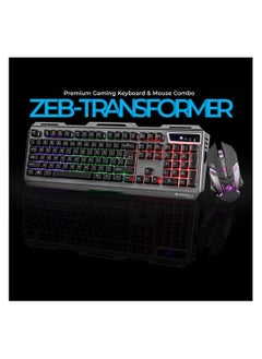 ZEBRONICS Zeb-Transformer Gaming Keyboard and Mouse Combo (USB, Braided Cable)  - Image 2