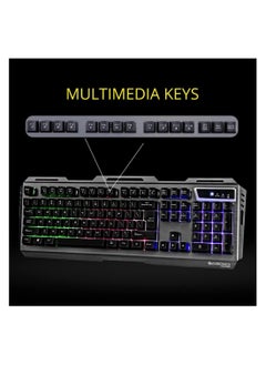 ZEBRONICS Zeb-Transformer Gaming Keyboard and Mouse Combo (USB, Braided Cable)  - Image 5