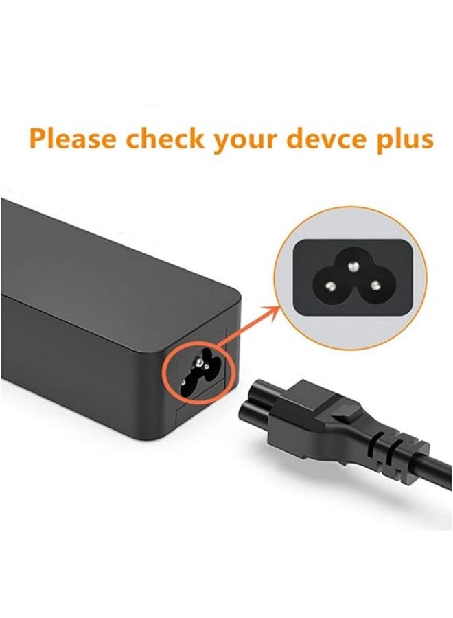 Smarties AE Universal 2-Prong Power Cable Cord (IEC C7 Figure-8) – Compatible with HP, Dell, Sony, Samsung, LG, PlayStation, and More – Durable & Safe AC Power Supply Cord