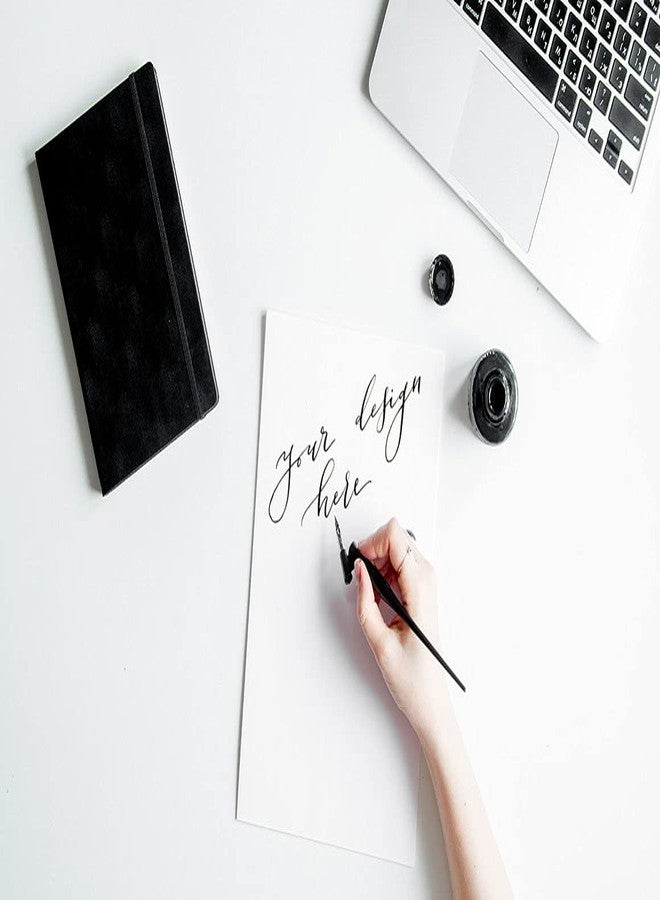 LRS Calligraphy Paper Natural shade - Little Grainy - 140GSM - (A3 Size - 25 Sheets) - Image 4