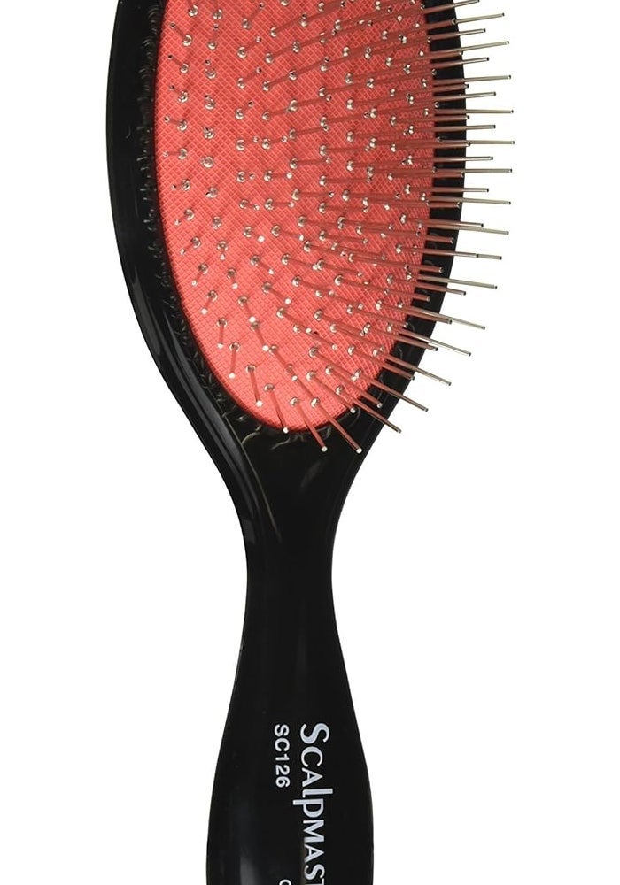 Scalpmaster Wire Cushion Brush - Pack of 3 for Scalp Invigoration - Image 1
