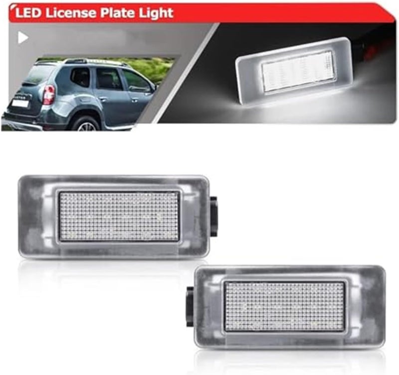 Wivplex SMD White Number Plate Lights for Dacia Duster II - Image 4