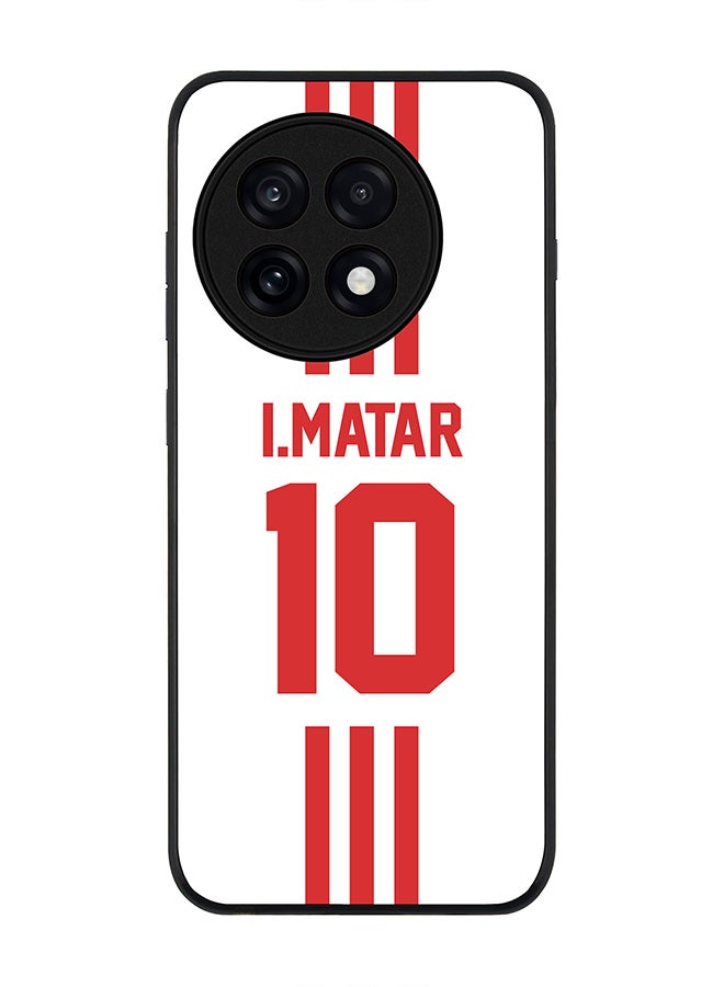 Stylizedd For OnePlus 13R / Ace 5 Pro Case,Slim fit Camera Protection, Shockproof Thin Phone cover  - Football - UAE,  I.Matar