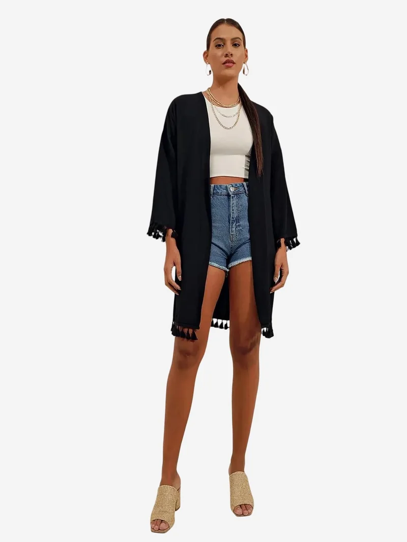 بيغ دارت كيمونو شاطئ ميدي من  بتفاصيل بوم بوم