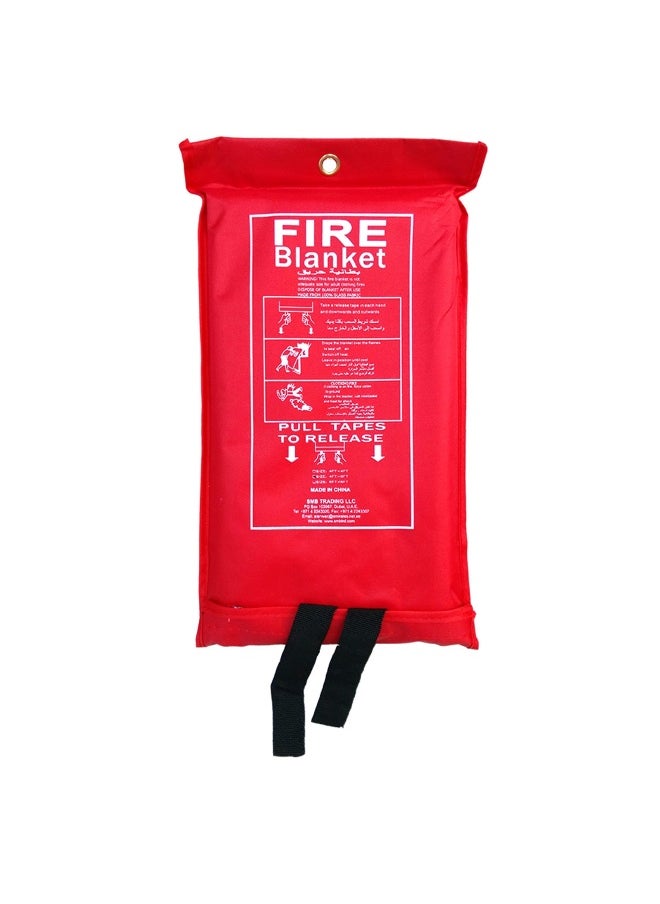 TAHA SAFETY Fire Blanket 4 ft x 6 ft with Soft Packing | Emergency Fire Protection, Flame Retardant Safety Blanket for Home, Kitchen, Office, Industrial Use, Heat Resistant, Easy to Use and Store | 1.2X 1.6 Meter - pzsku/Z993BE8A22341BA056C98Z/45/_/1733240128/90859cc7-7e2c-4088-8454-054e8fb162c3