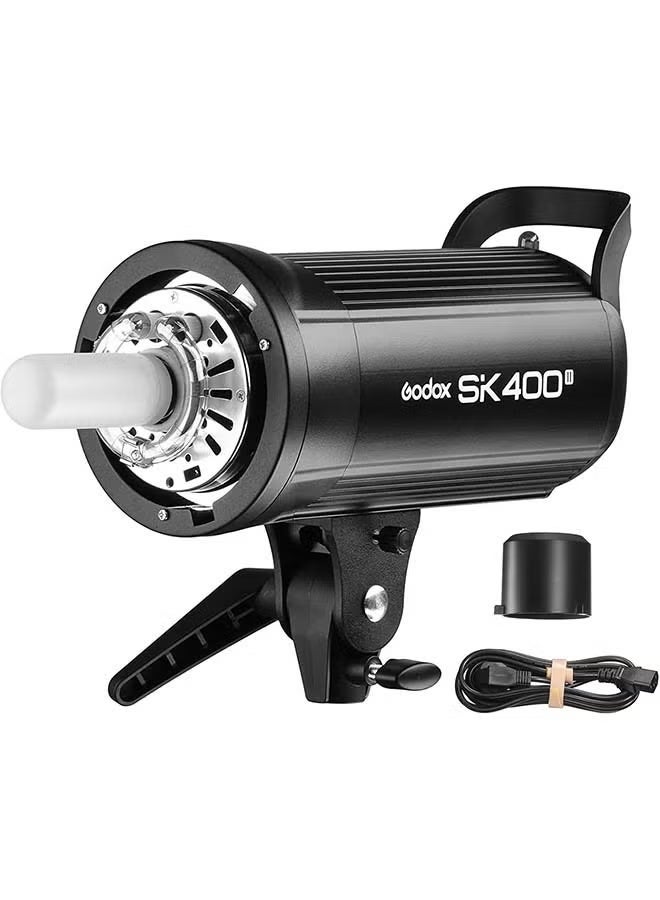 Godox SK400II Studio Strobe 400W, 2.4G Wireless X System GN65 5600K Monolight with Bowens Mount 150W Modeling Lamp, Outstanding Output Stability, Anti-Preflash - Image 1