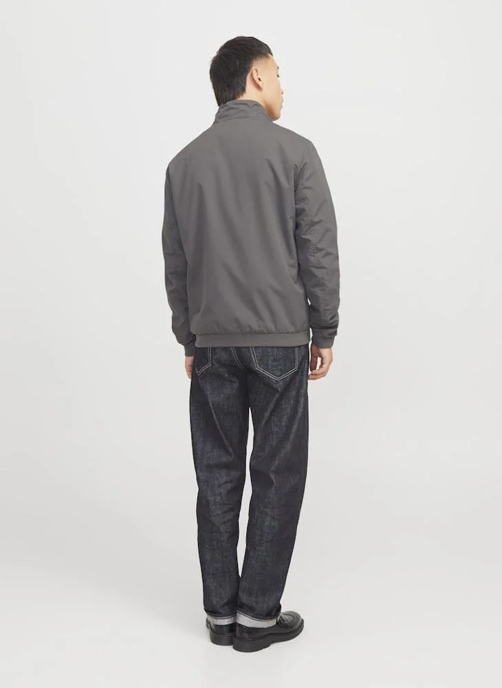 JACK & JONES Zippered Bomber Jacket