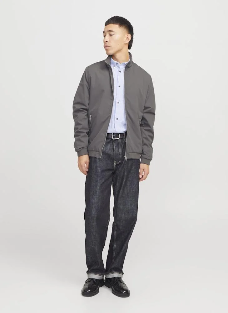 JACK & JONES Zippered Bomber Jacket