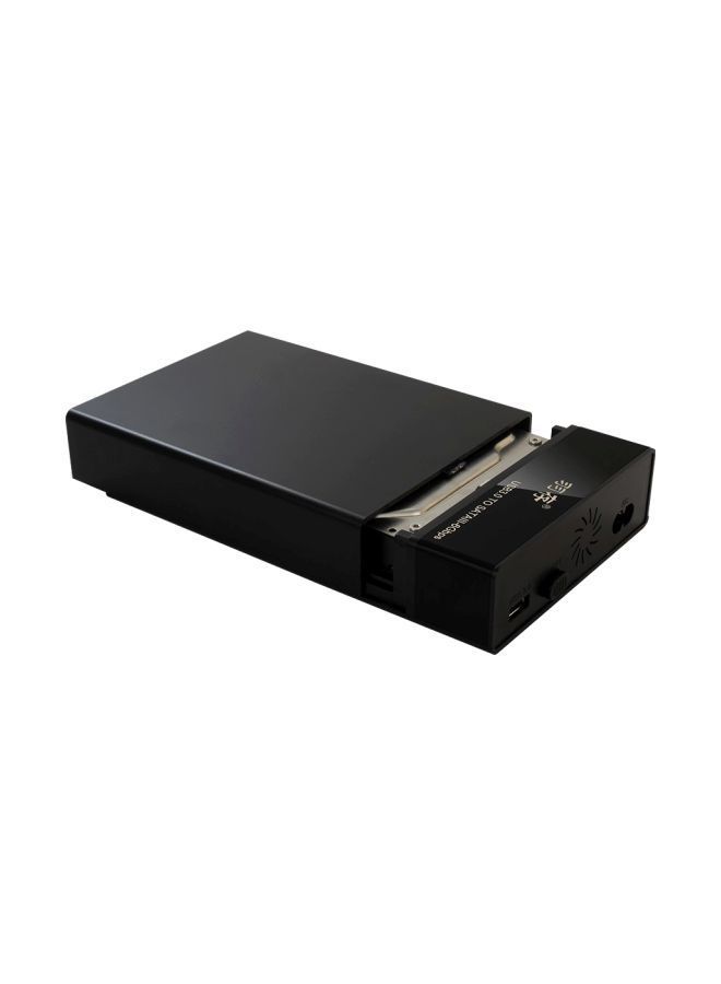 NIBEMINENT USB 3.0 To SATA III Hard Disk Drive External Enclosure Black