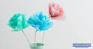 3A Featuretail 8ft Length/20in Width Crepe Paper Roll/Wrinkled Paper for Flower Making, Bouquet Wrapping and Craft (Blue, 2 Roll) - Image 3