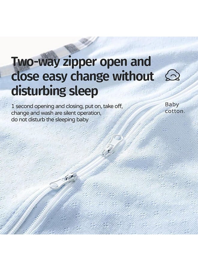 AnnuoYi - Baby Swaddle Wrap,Newborn Swaddle Blanket Wrap, 100% Breathable Cotton Swaddlers Sleep Sack,Newborn Essentials Softness Plush Baby Sleeping Receiving Blanket For Babies 6-12 Months - Image 1