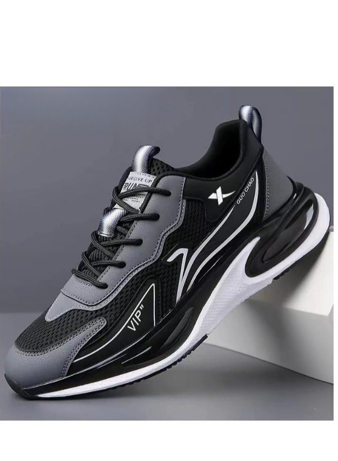XTEP Men's Mesh Ultra Light Carbon Plate Shock-Absorbing Racing Running Shoes - Image 1