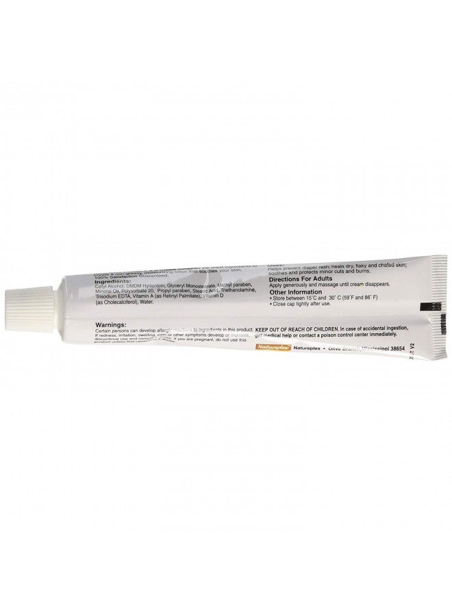 Natureplex كريم فيتامين أ و د - يمنع طفح الحفاضات، 1.5 أونصة (نيتشر بليكس) - Image 3