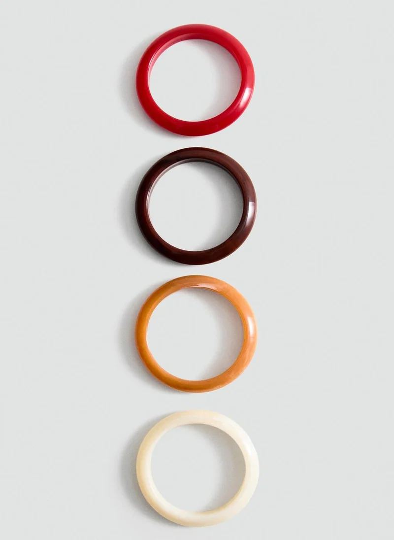 مانجو Pack of 4 bracelets